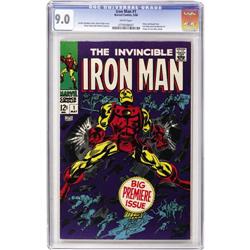 Iron Man #1 (Marvel, 1968) CGC VF/NM 9.0 White