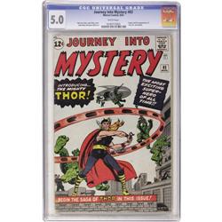 Journey Into Mystery #83 CGC 5.0