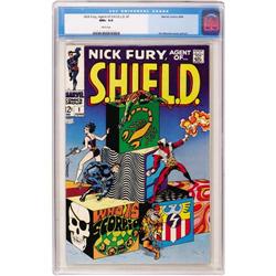 Nick Fury, Agent of SHIELD #1 (Marvel, 1968) CGC NM+ 9.