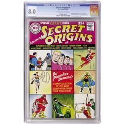 Secret Origins #1 (DC, 1961) CGC VF 8.0
