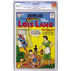 Showcase #9 Lois Lane (DC, 1957) CGC VG+ 4.5