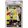 Superman #185 (DC, 1966) CGC VF/NM 9.0 White