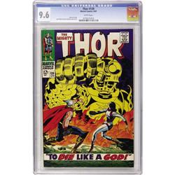 Thor #139 (Marvel, 1967) CGC NM+ 9.6 White