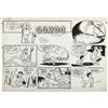 Gus Arriola - Gordo Sunday Comic Strip Art 1954