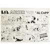 Al Capp - Li'l Abner Sunday Comic Strip Art