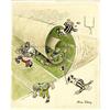 Frank Day - Football Gag Illustration Original