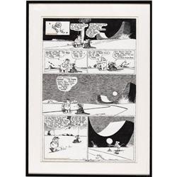 George Herriman - Krazy Kat Sunday Original Art