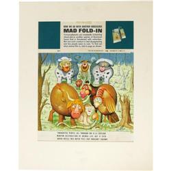 Al Jaffee - Mad #134 Fold-In Original Art