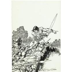 Gil Kane - Conan Illustration 1976