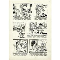 Walt Kelly - Uncle Pogo So-So Stories Art