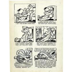 Walt Kelly - Uncle Pogo So-So Stories Art