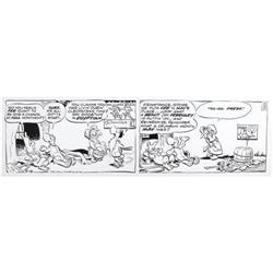 Walt Kelly - Pogo Daily Comic Strip Original Art