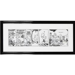 Walt Kelly - Pogo Daily Comic Strip Original Art