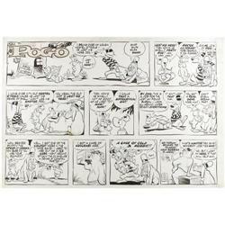 Walt Kelly - Pogo Sunday Comic Strip Original