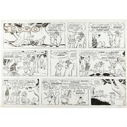 Walt Kelly - Pogo Sunday Comic Strip Original
