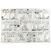 Walt Kelly - Pogo Sunday Comic Strip Original