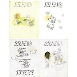 Jack Kent - Mad Cover Preliminary Original Art,