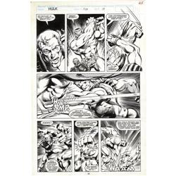 Dale Keown Hulk #373 Original Art