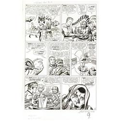 Jack Kirby, Dick Ayers - Fantastic Four #17 Art