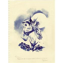 Ray Lago - Wolverine Illustration Original Art