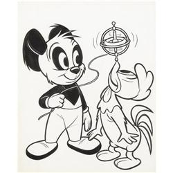 Western Publishing Artist - Andy Panda #54 Cover Art