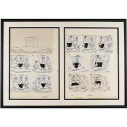 Don Martin - Mad #35 Complete 2-page Story Art