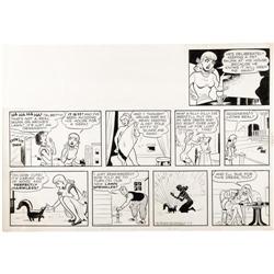 Bob Montana - Archie Sunday Comic Strip Art