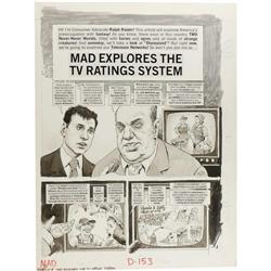 Harry North - Mad #208 Page Original Art, Group
