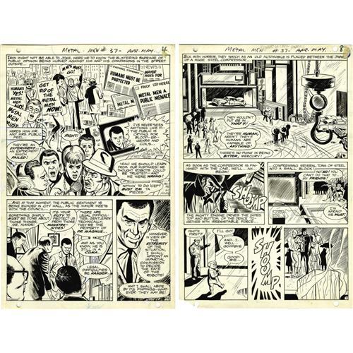 Mike Sekowsky, George Roussos - Metal Men Art