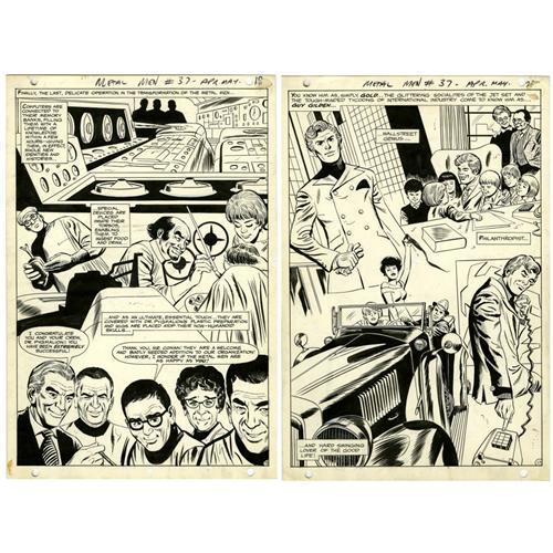 Mike Sekowsky, George Roussos - Metal Men Art