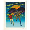 Image 1 : Bob Kane - Batman and Robin Signed Litho