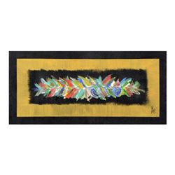 George Marlowe, "Flamenco" Hand Signed Original Acrylic Painting on Canvas with Certificate of Authe