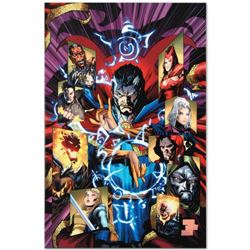 Marvel Comics  New Avengers #51  Numbered Limited Edition Giclee on Canvas by Billy Tan with COA.