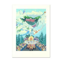 Melanie Taylor Kent,  Winter Olympics Games  Limited Edition Serigraph, Numbered and Hand Signed wit