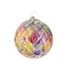 Image 1 : Glass Eye Studios, "Ornament (Rainbow Diamond Facet)" Hand Blown Glass Sculpture (Second).