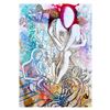 Image 1 : Mark Kostabi "Contemplating Alchemy" Hand Signed Original Artwork with COA.