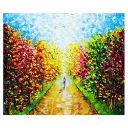 Svyatoslav Shyrochuk- Original Oil on Canvas "Alone"