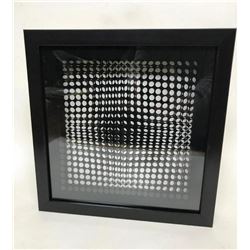 Victor Vasarely- 3D Wall Sculpture/object "Cinetiques"