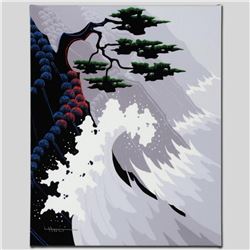 "Tsunami" Limited Edition Giclee on Canvas by Larissa Holt, Numbered and Signed. This piece comes Ga