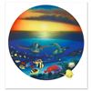 Image 1 : "Sea Turtle Reef" Limited Edition Lithograph by Famed Artist Wyland, Numbered and Hand Signed with C