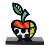 Image 1 : Romero Britto"Big Apple II" Hand Signed Limited Edition Sculpture; Authenticated.