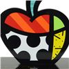 Image 2 : Romero Britto"Big Apple II" Hand Signed Limited Edition Sculpture; Authenticated.