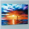 Image 3 : Leonid Afremov (1955-2019) "Touch of Horizon" Limited Edition Giclee on Canvas, Numbered and Signed.