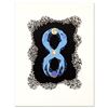 Image 1 : Erte (1892-1990), "Numeral 8" Limited Edition Serigraph, Numbered and Hand Signed with Certificate o