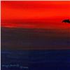 Image 2 : Wyland, "Sea Celebration" Hand Signed Original Painting on Canvas with Letter of Authenticity.