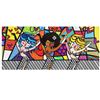 Image 1 : Romero Britto "Destiny" Hand Signed Limited Edition Giclee on Canvas; Authenticated