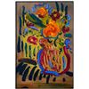 Image 2 : Peter Max- Original Mixed Media "Vase of Flowers"