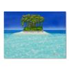 Image 1 : Dan Mackin, "Island on the Stream" Original Oil Painting on Canvas Hand Signed with Letter of Authen