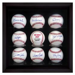 "Starting 8 Ball Set" Cased Set of 8 Baseballs Signed by the Big Red Machine's Starting Eight. Inclu