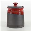 Image 1 : Eugenijus Tamosiunas, Hand Made Ceramic Jar with Lid, Hand Signed.